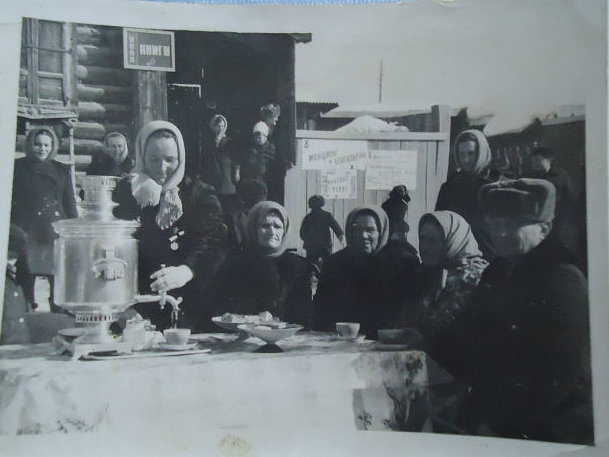 Масленица в с. Кага, 1973 г.