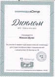 Диплом Шуляка М.