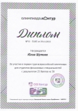 Диплом Шутовой Ю.