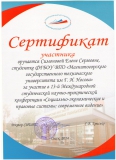 Синва Е.С. Омск 2014