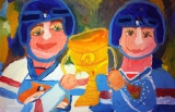 Пастушенко Вика, 6 лет. Металлург - чемпион