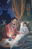 Евстафеева Екатерина, 14 лет. Сказка для Алёнушки (портрет Д.Н. Мамина-Сибиряка)