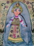 Макарова Ангелина, 6 лет. Медной горы хозяйка