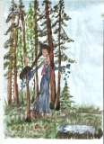 Галлямова Екатерина, 10 лет. Красавица Юрма