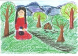 Ефименко Екатерина, 9 лет. Легенда о Сулее