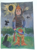 Садовая Алиса, 8 лет. Портрет Ярослава