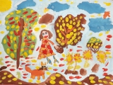 Борина Вероника, 6 лет. Я люблю осень