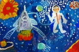 Чубаров Иван, 6 лет. Привет из космоса