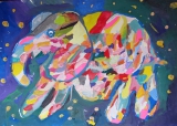 Кутузова Яна, 9 лет. Слонёнок