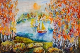 Макарова Анастасия, 11 лет. Осенняя регата