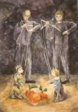 Добржинская Екатерина, 14 лет. Театр марионеток