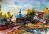 Шабанова Екатерина, 14 лет. Сентябрь в монастыре