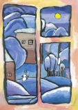 Крыгина Алёна, 9 лет. Окно