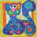 Челищев Егор, 9 лет, Челищев Тимофей, 7 лет. Чеширский кот