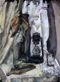 Янбекова А., 17 лет. Натюрморт с рыбой