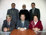 Кафедра архитектурно-строительного проектирования (2003 год)  Верхний ряд: доцент Завьялов Е.М. (доц