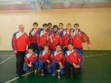 Сборная МпК (МГТУ) - серебряные призёры первенства области среди СПО 2013 г.